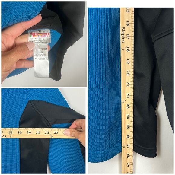 Spyder Core Sweater L Mens Outbound Half Zip Knit Sweatshirt - Picture 6 of 8